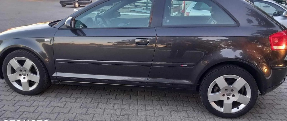 Audi A3 cena 9300 przebieg: 242000, rok produkcji 2003 z Bojanowo małe 379